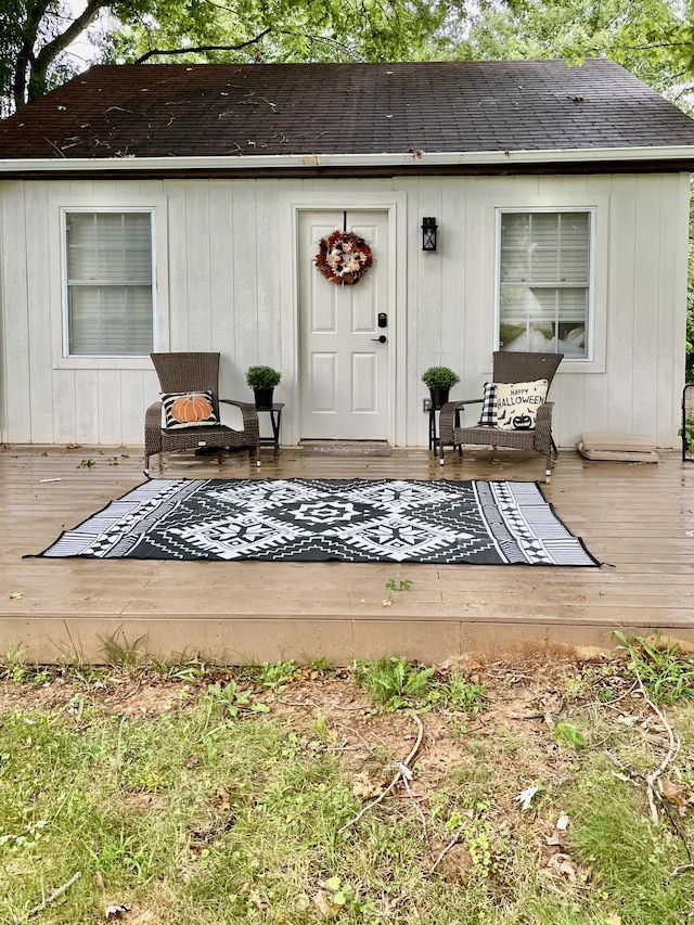 1307 Tomahawk Trce, Murfreesboro, TN 37129 - view of wooden deck