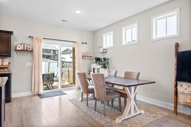 1098 Eagles View Dr, Clarksville, TN 37040 - dining room featuring light wood-style flooring