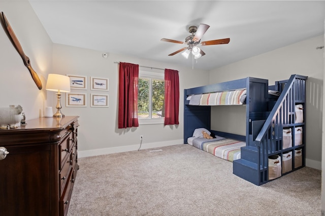 2913 New Hope Rd, Hendersonville, TN 37075 - bedroom featuring carpet flooring and a ceiling fan