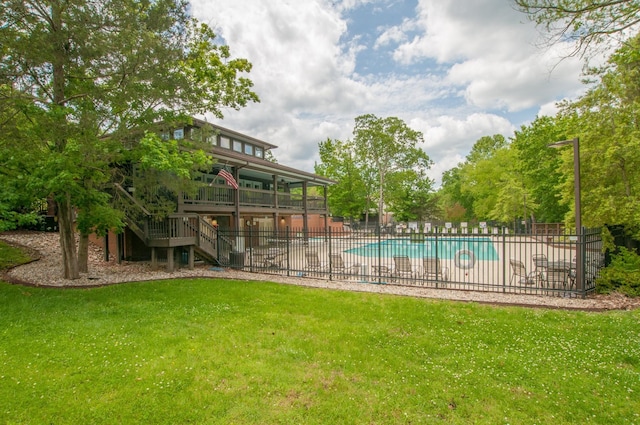 1438 Brighton Cir, Old Hickory, TN 37138 - community pool featuring stairs
