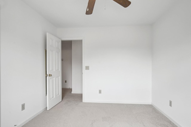 1438 Brighton Cir, Old Hickory, TN 37138 - empty room with a ceiling fan and light carpet