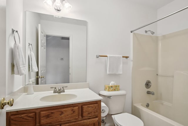 1438 Brighton Cir, Old Hickory, TN 37138 - full bathroom featuring vanity and bathtub / shower combination