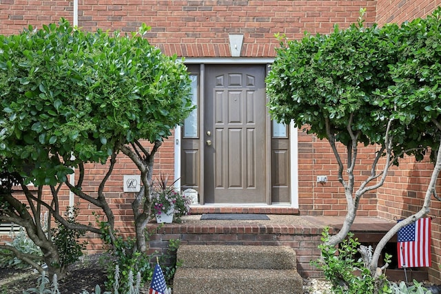 1438 Brighton Cir, Old Hickory, TN 37138 - entrance to property featuring brick siding