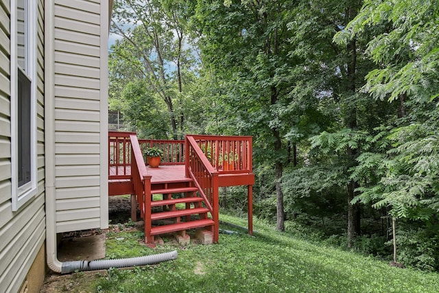 1438 Brighton Cir, Old Hickory, TN 37138 - deck with stairs