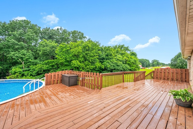 2430 Underwood Rd, Cunningham, TN 37052 - wooden terrace with an outdoor pool