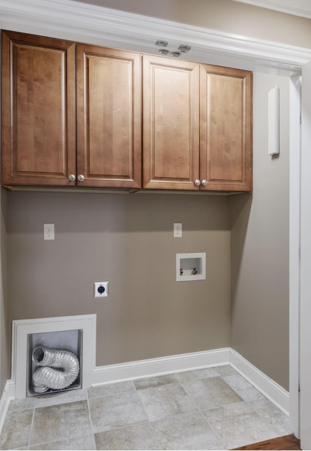 133 Tanasi Shr, Gallatin, TN 37066 - washroom featuring cabinet space, electric dryer hookup, and hookup for a washing machine