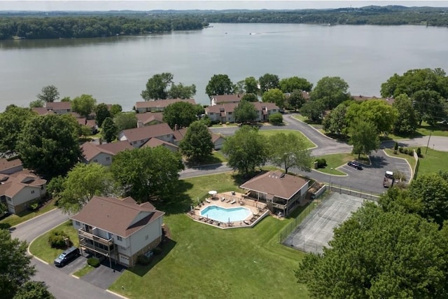 133 Tanasi Shr, Gallatin, TN 37066 - drone / aerial view of a large body of water and a pool