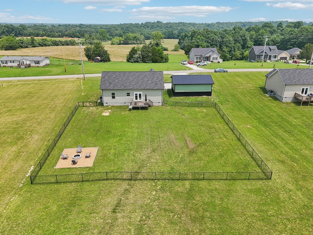 1202 Oak Grove Rd, Dickson, TN 37055 - drone / aerial view
