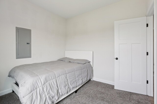 1202 Oak Grove Rd, Dickson, TN 37055 - carpeted bedroom with electric panel and baseboards