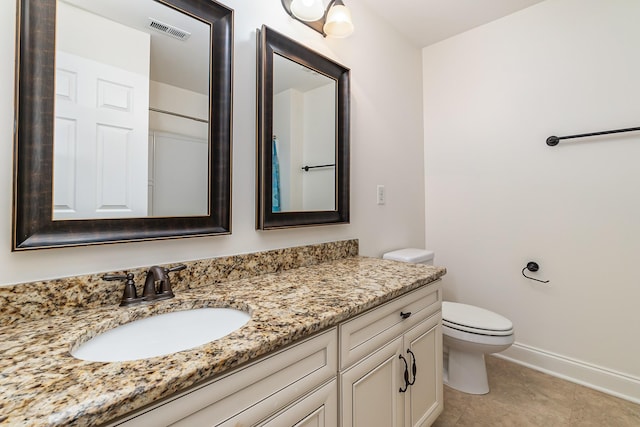 76 Molly Bright Ln, Franklin, TN 37064 - bathroom with vanity and tile patterned floors