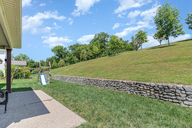 76 Molly Bright Ln, Franklin, TN 37064 - view of grassy yard with a playground