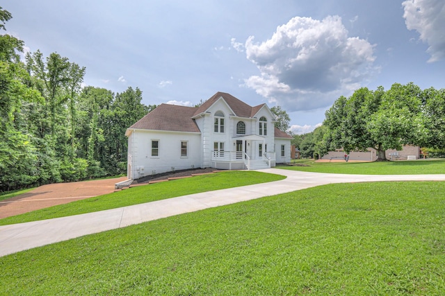 1202 Willow Brook Pass, Mount Juliet, TN 37122 - view of front of home with a front yard and roof with shingles