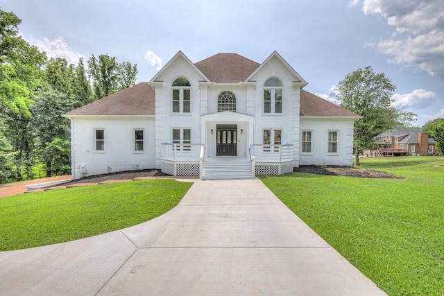 1202 Willow Brook Pass, Mount Juliet, TN 37122 - georgian-style home with roof with shingles and a front yard