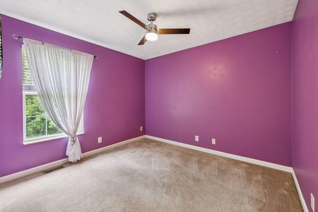 3524 Glenfalls Dr, Hermitage, TN 37076 - carpeted empty room featuring healthy amount of natural light and a ceiling fan