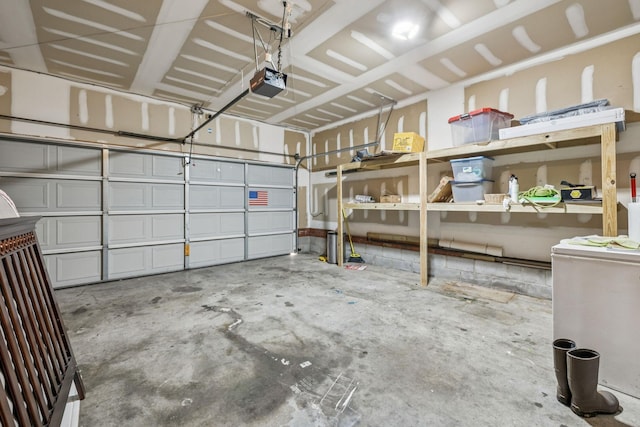 3524 Glenfalls Dr, Hermitage, TN 37076 - garage featuring a garage door opener