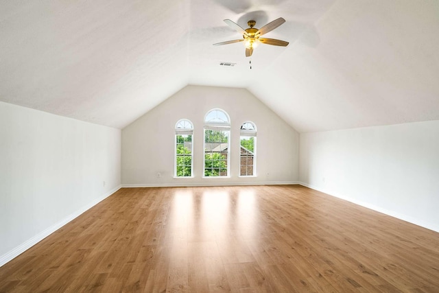 77 Kendall Park Dr, Nashville, TN 37217 - bonus room with wood finished floors, ceiling fan, and lofted ceiling