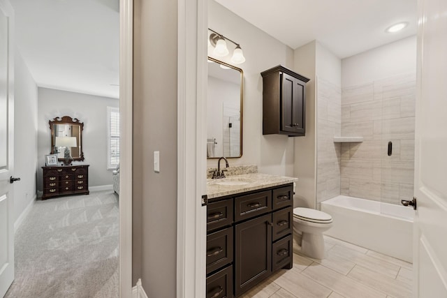 1120 Pretender Way, Columbia, TN 38401 - bathroom with vanity and washtub / shower combination