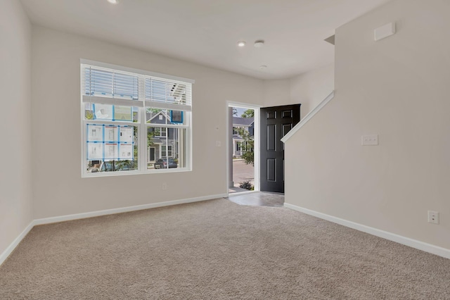 5211 Gladecress Ln, Hermitage, TN 37076 - spare room with carpet floors and recessed lighting