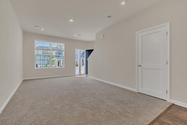5211 Gladecress Ln, Hermitage, TN 37076 - unfurnished room with baseboards and recessed lighting