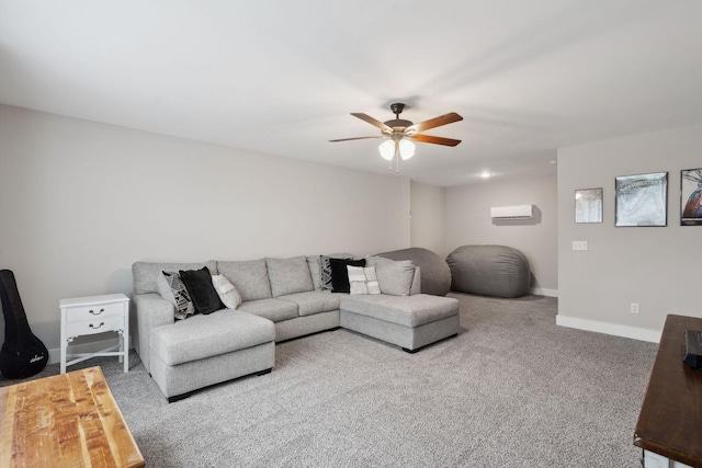 4731 Lunns Store Rd, Chapel Hill, TN 37034 - living area featuring ceiling fan and carpet flooring