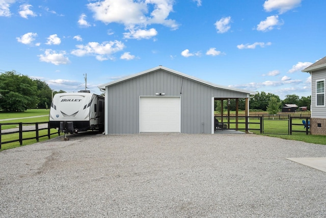 4731 Lunns Store Rd, Chapel Hill, TN 37034 - detached garage with driveway