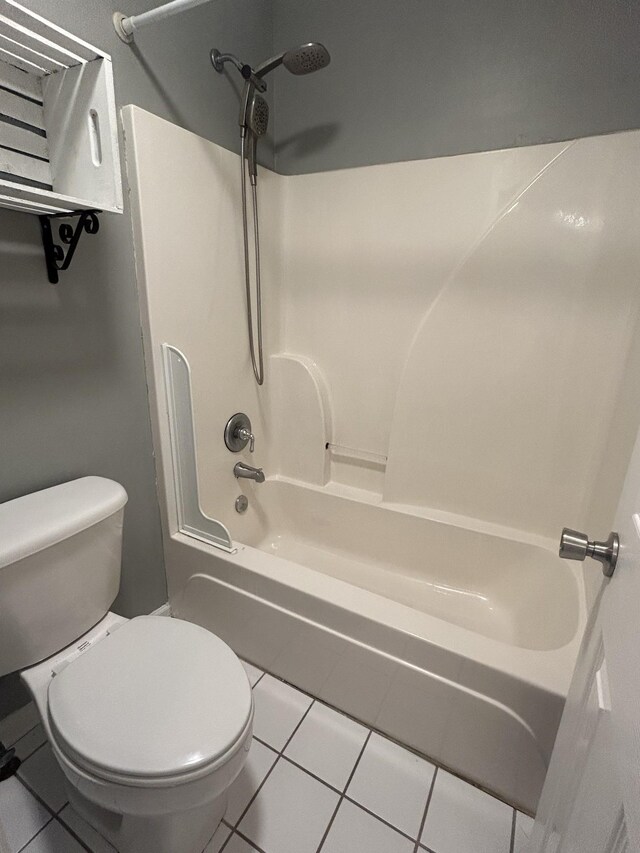 7206 Rosemary Ct, Fairview, TN 37062 - bathroom featuring shower / bathtub combination and tile patterned floors