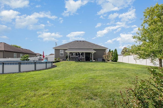 4611 Turquoise Ln, Murfreesboro, TN 37129 - back of house featuring a fenced backyard