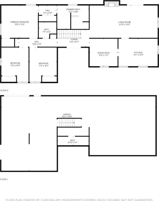 123 Proffitt St, Carthage, TN 37030 - view of room layout
