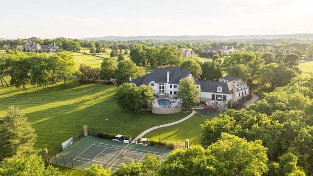 2410 Hidden River Ln, Franklin, TN 37069 - aerial view