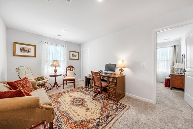 127 Millbrook Dr, Spring Hill, TN 37174 - carpeted office featuring baseboards