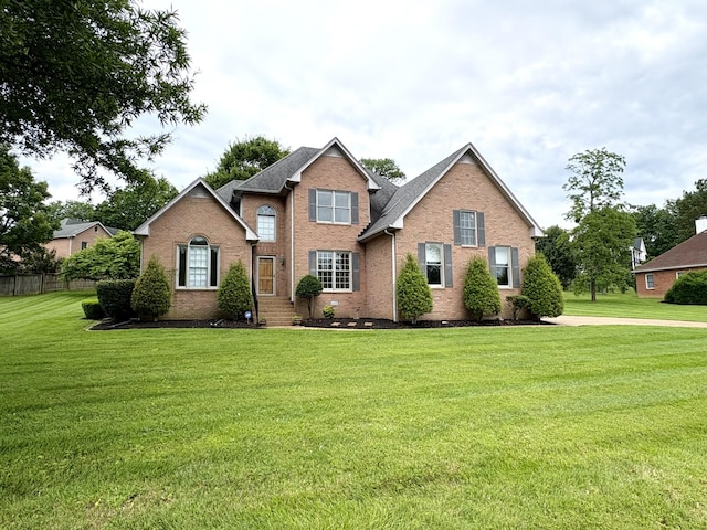 416 Barnes Dr, Lebanon, TN 37087 - traditional-style home featuring brick siding