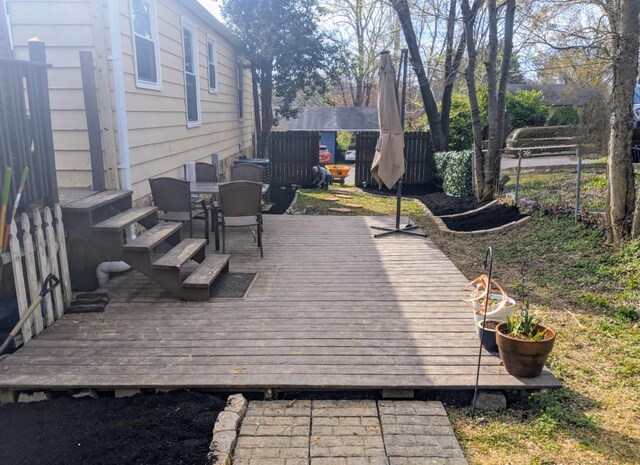 301 Panamint Dr, Antioch, TN 37013 - view of wooden terrace