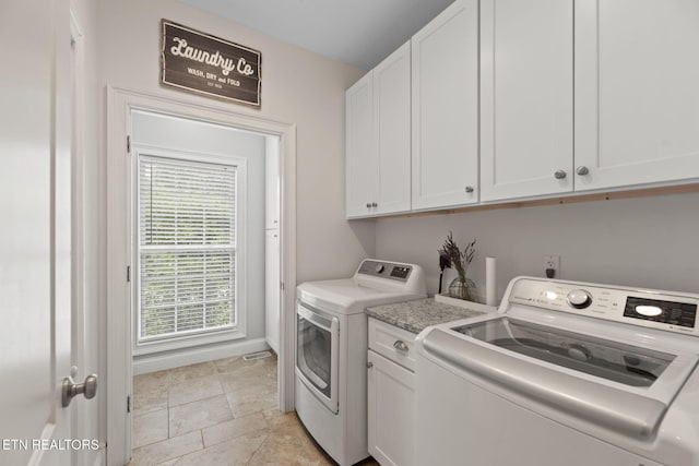 48 Riverside Dr, Oak Ridge, TN 37830 - laundry room featuring washer and clothes dryer and cabinet space