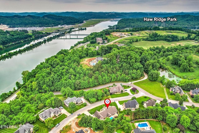 48 Riverside Dr, Oak Ridge, TN 37830 - aerial view of a large body of water