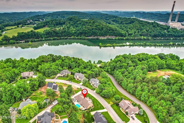 48 Riverside Dr, Oak Ridge, TN 37830 - aerial view of a large body of water