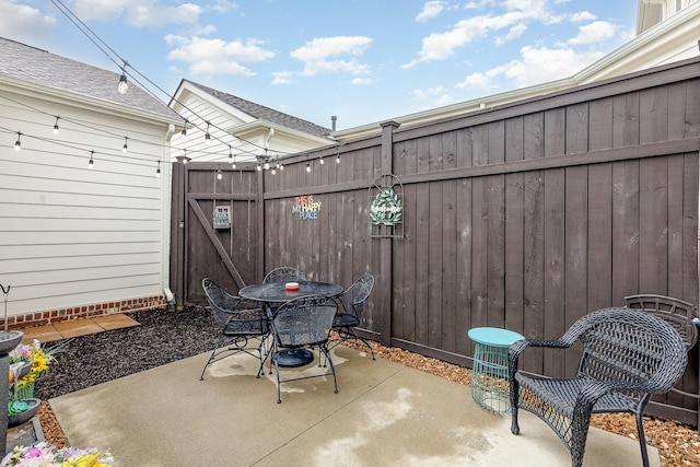 1055 Beckwith St, Franklin, TN 37064 - view of patio with outdoor dining area