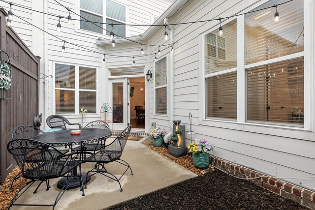 1055 Beckwith St, Franklin, TN 37064 - view of patio / terrace with outdoor dining area