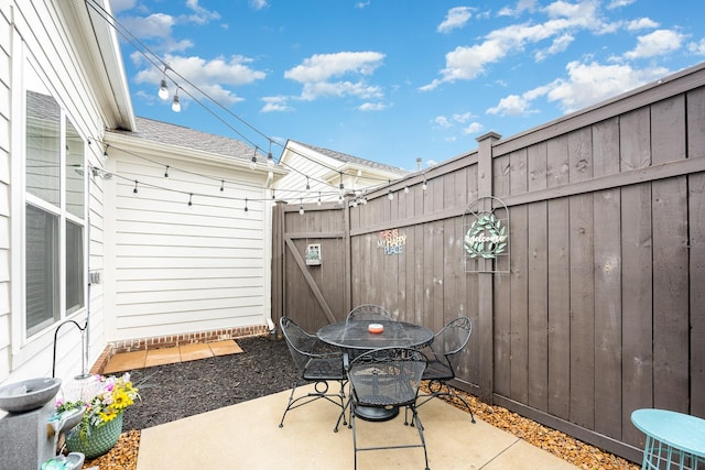 1055 Beckwith St, Franklin, TN 37064 - view of patio / terrace with outdoor dining space