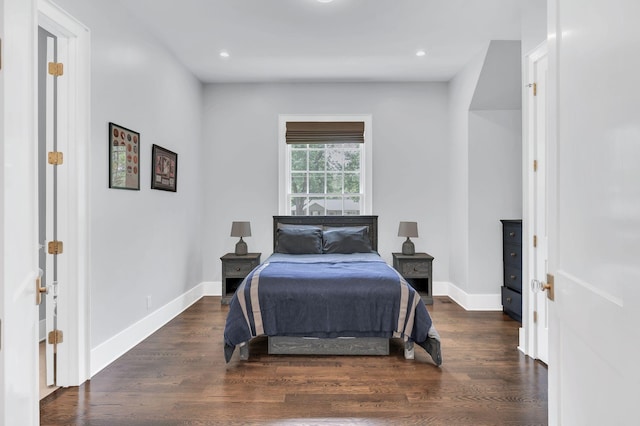 1932 Rosewood Valley Dr, Brentwood, TN 37027 - bedroom with dark wood-type flooring and recessed lighting