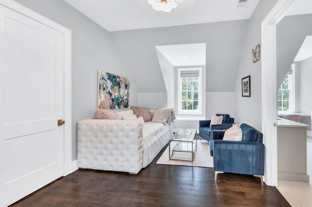 1932 Rosewood Valley Dr, Brentwood, TN 37027 - living area with wood finished floors and lofted ceiling