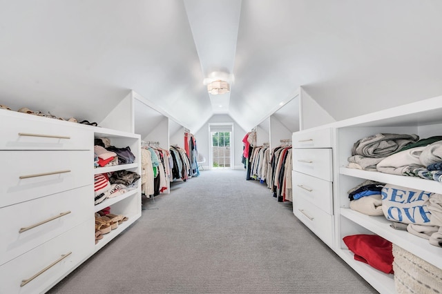 1932 Rosewood Valley Dr, Brentwood, TN 37027 - walk in closet with vaulted ceiling and carpet flooring