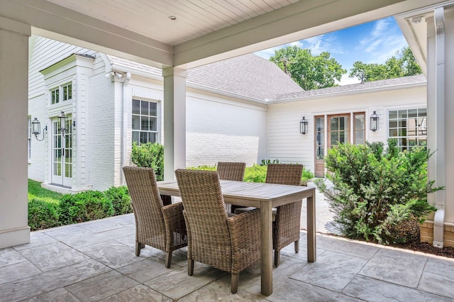 1932 Rosewood Valley Dr, Brentwood, TN 37027 - view of patio featuring outdoor dining area
