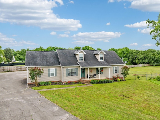 113 Beck Ct, Murfreesboro, TN 37128 - cape cod house featuring covered porch