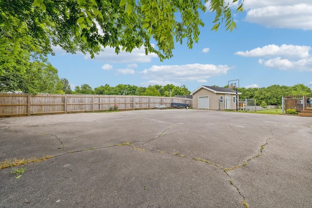 113 Beck Ct, Murfreesboro, TN 37128 - view of patio / terrace with a garage and an outdoor structure