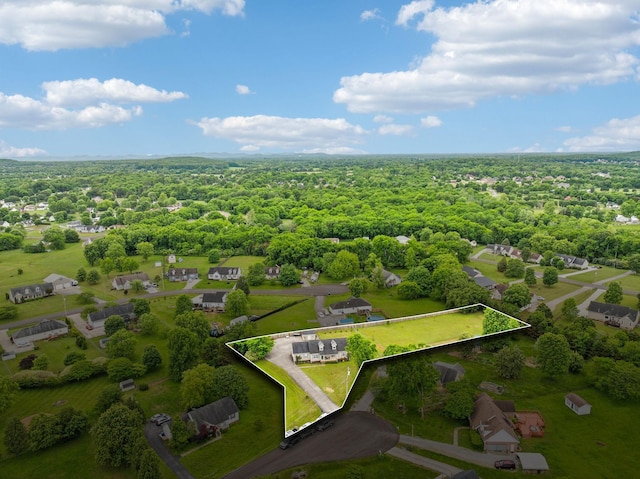 113 Beck Ct, Murfreesboro, TN 37128 - aerial view of property's location with property boundaries highlighted