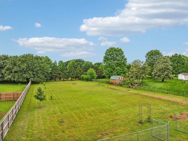 113 Beck Ct, Murfreesboro, TN 37128 - view of yard with a view of rural / pastoral area and a shed