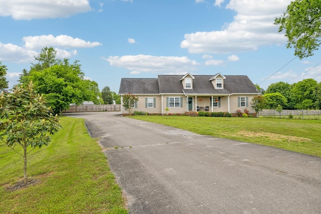 113 Beck Ct, Murfreesboro, TN 37128 - cape cod-style house featuring a porch