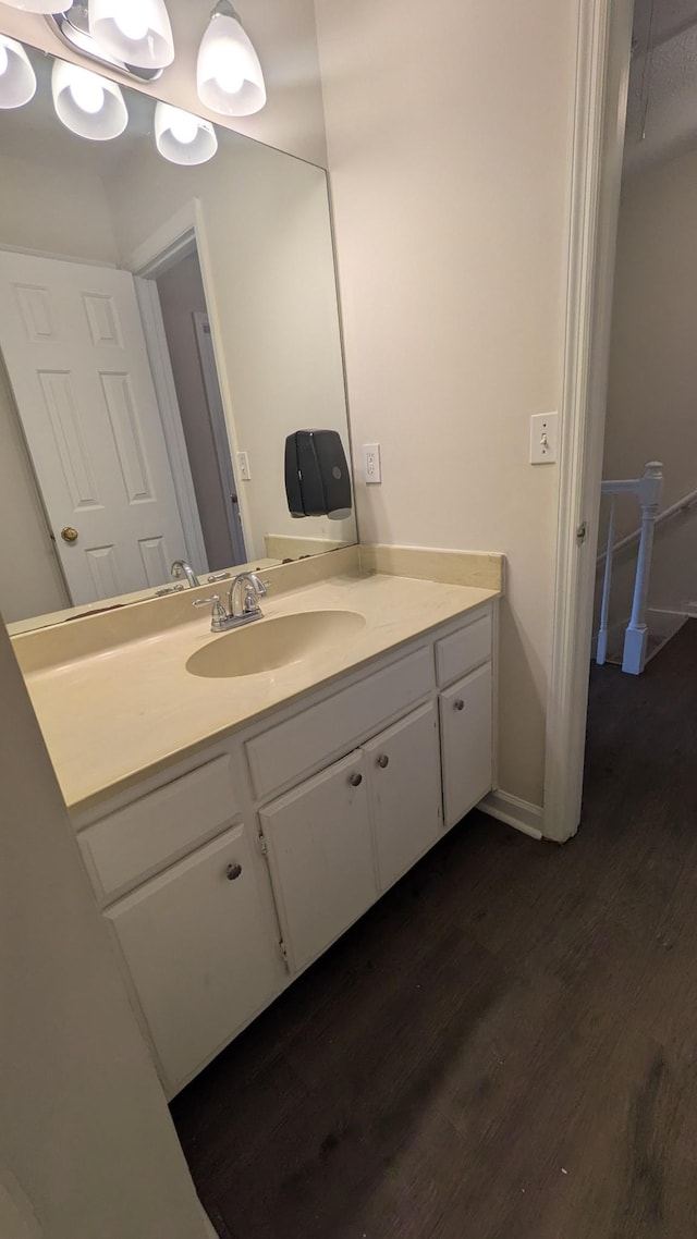 106 Beech Forge Dr, Antioch, TN 37013 - bathroom featuring wood finished floors and vanity