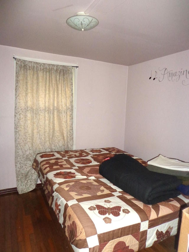 1342 Russell Creek Rd, Lobelville, TN 37097 - bedroom featuring wood finished floors