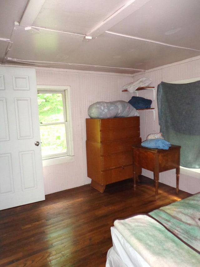 1342 Russell Creek Rd, Lobelville, TN 37097 - bedroom featuring wood finished floors